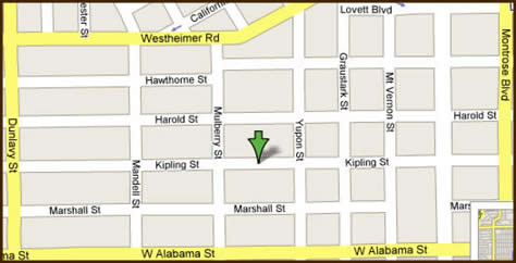 Map to Kipling Street Academy